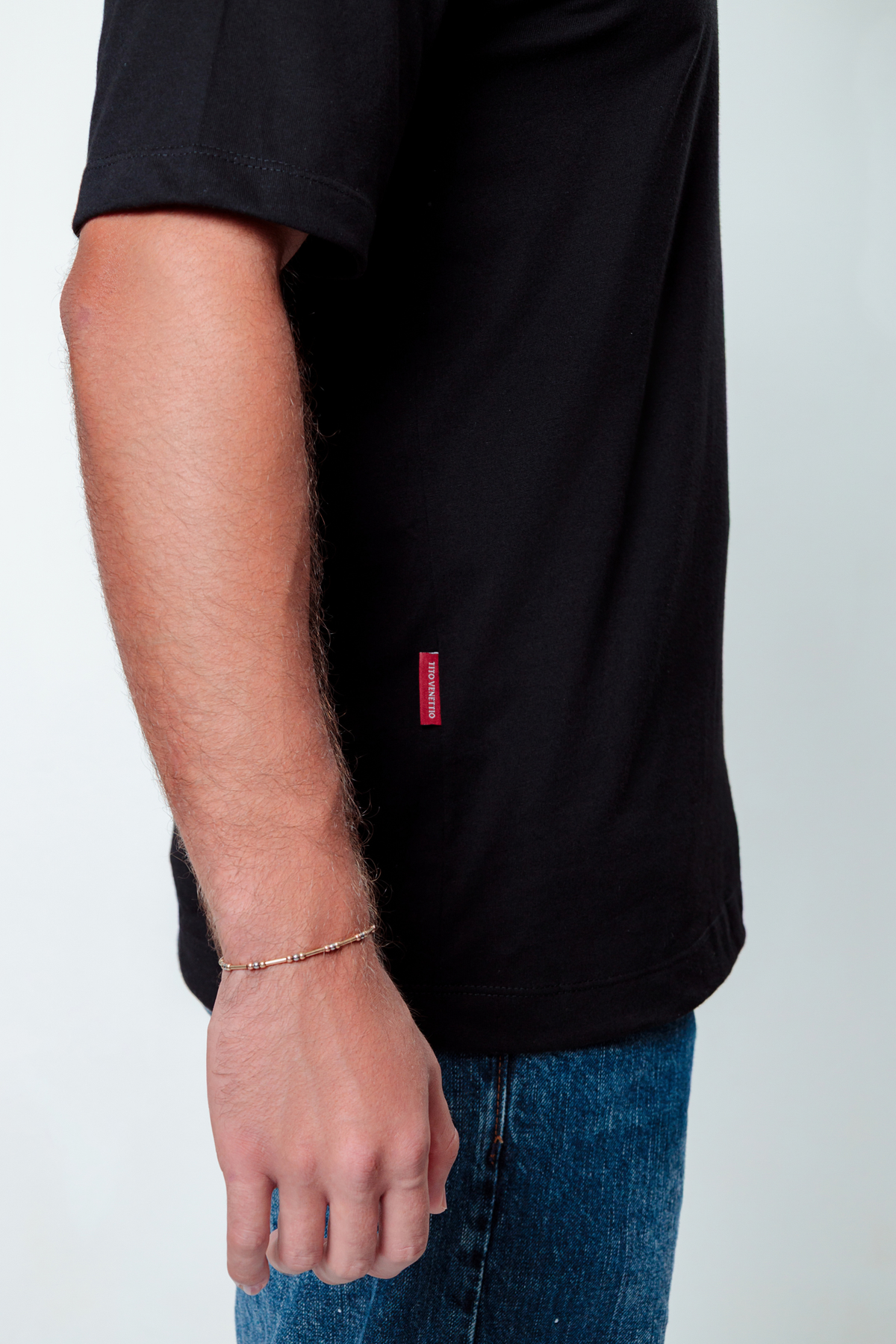 T-Shirt Semplice Nera