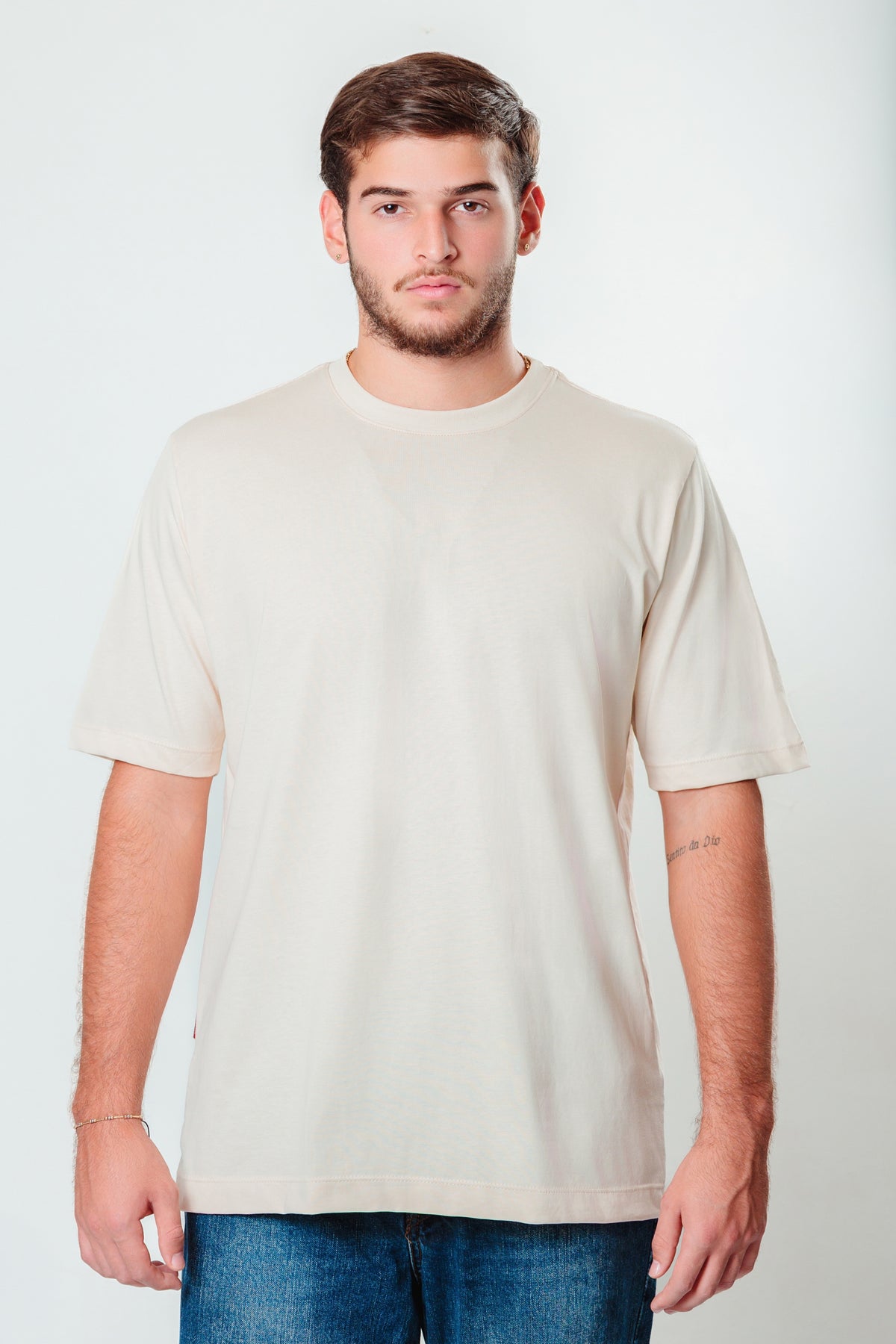 T-Shirt Semplice Beige