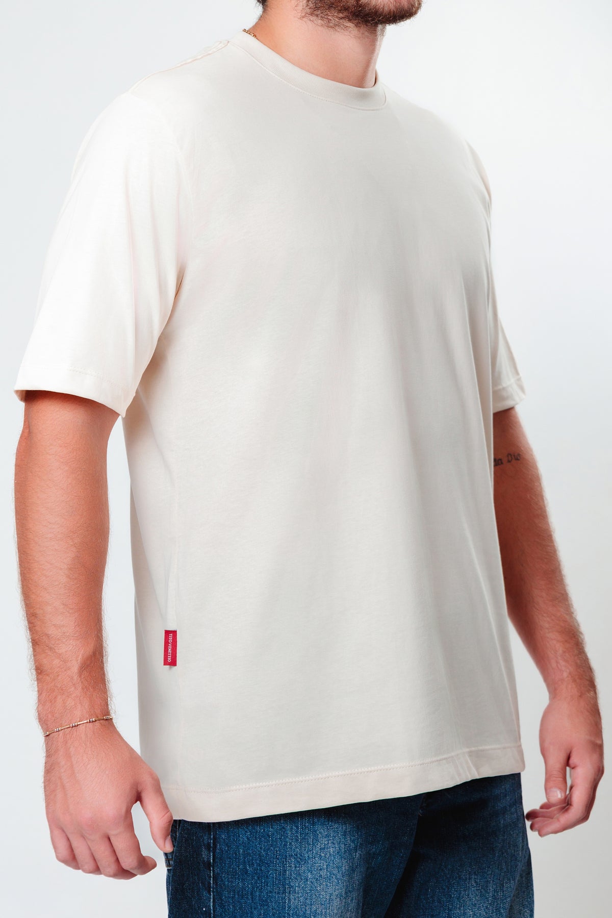 T-Shirt Semplice Beige