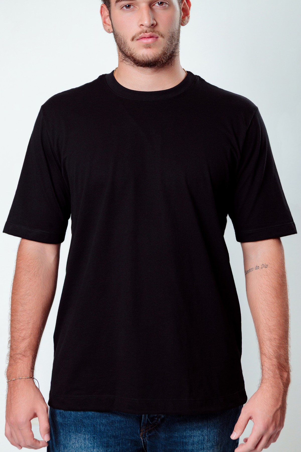 T-Shirt Semplice Nera