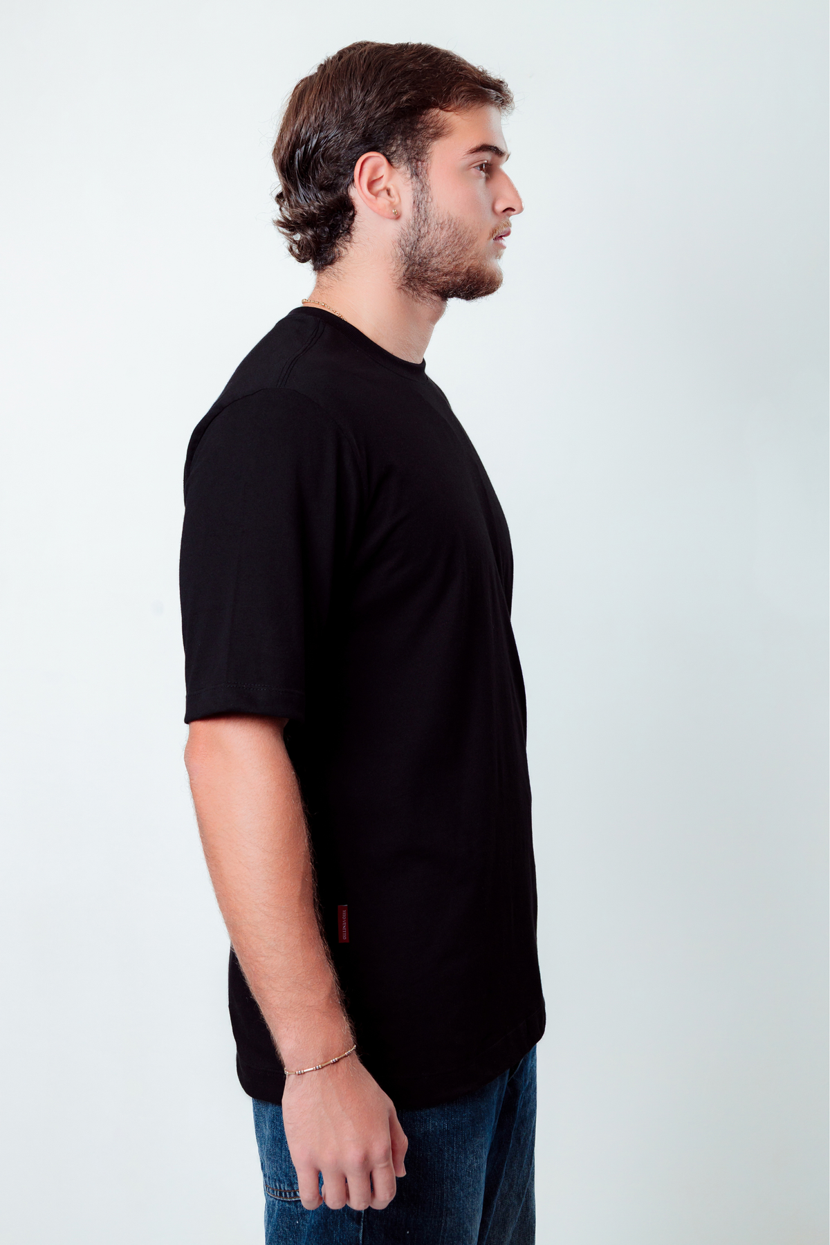 T-Shirt Semplice Nera
