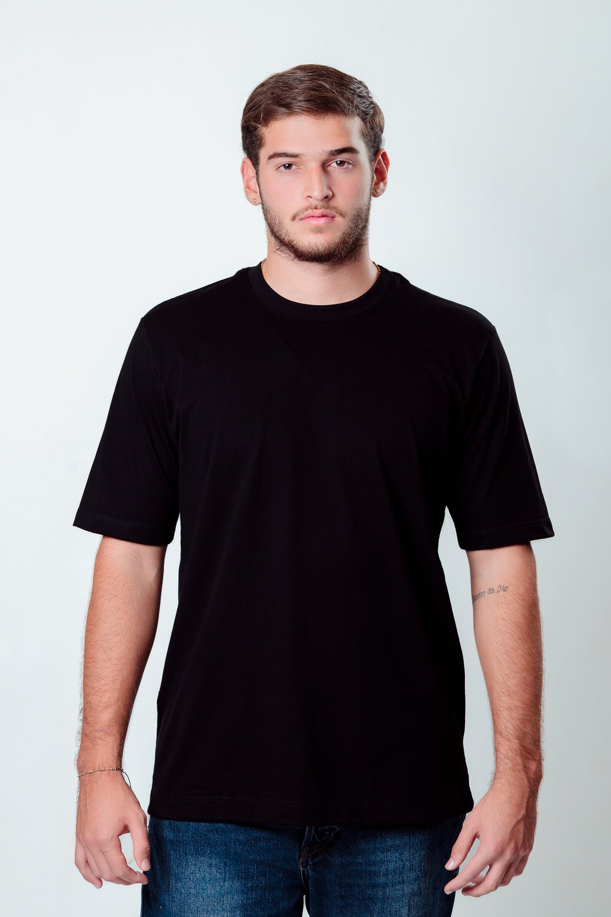 T-Shirt Semplice Nera