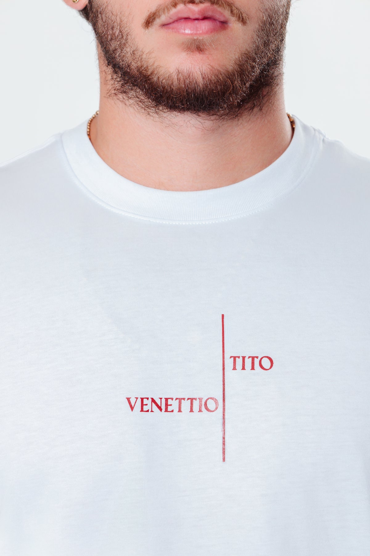 T-Shirt Due Lati Bianco