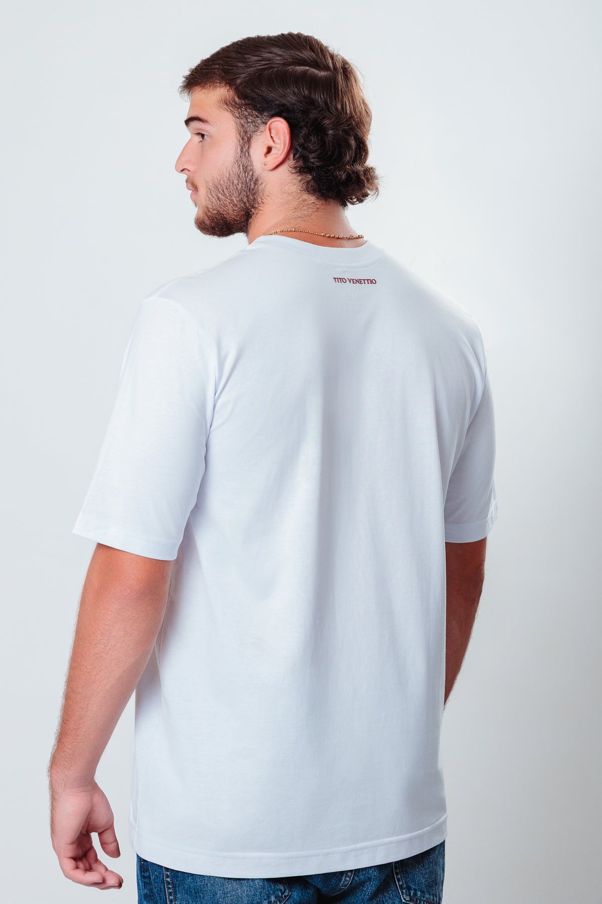 T-Shirt Due Lati Bianco