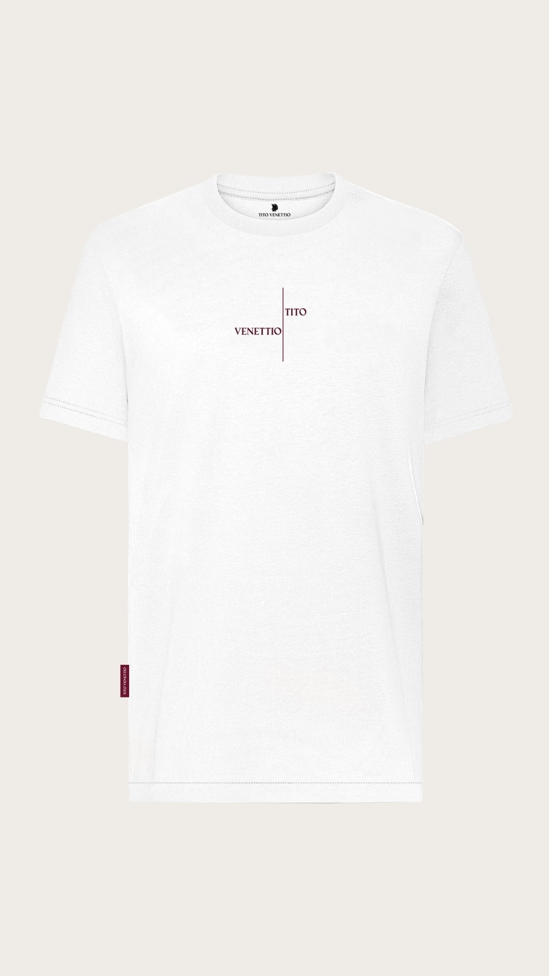 T-Shirt Due Lati Bianco