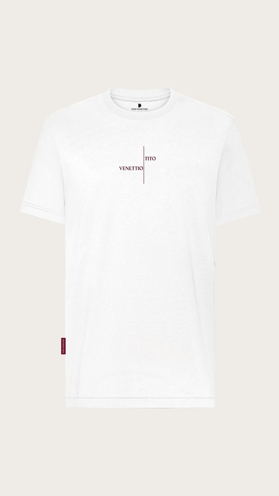 T-Shirt Due Lati Bianca