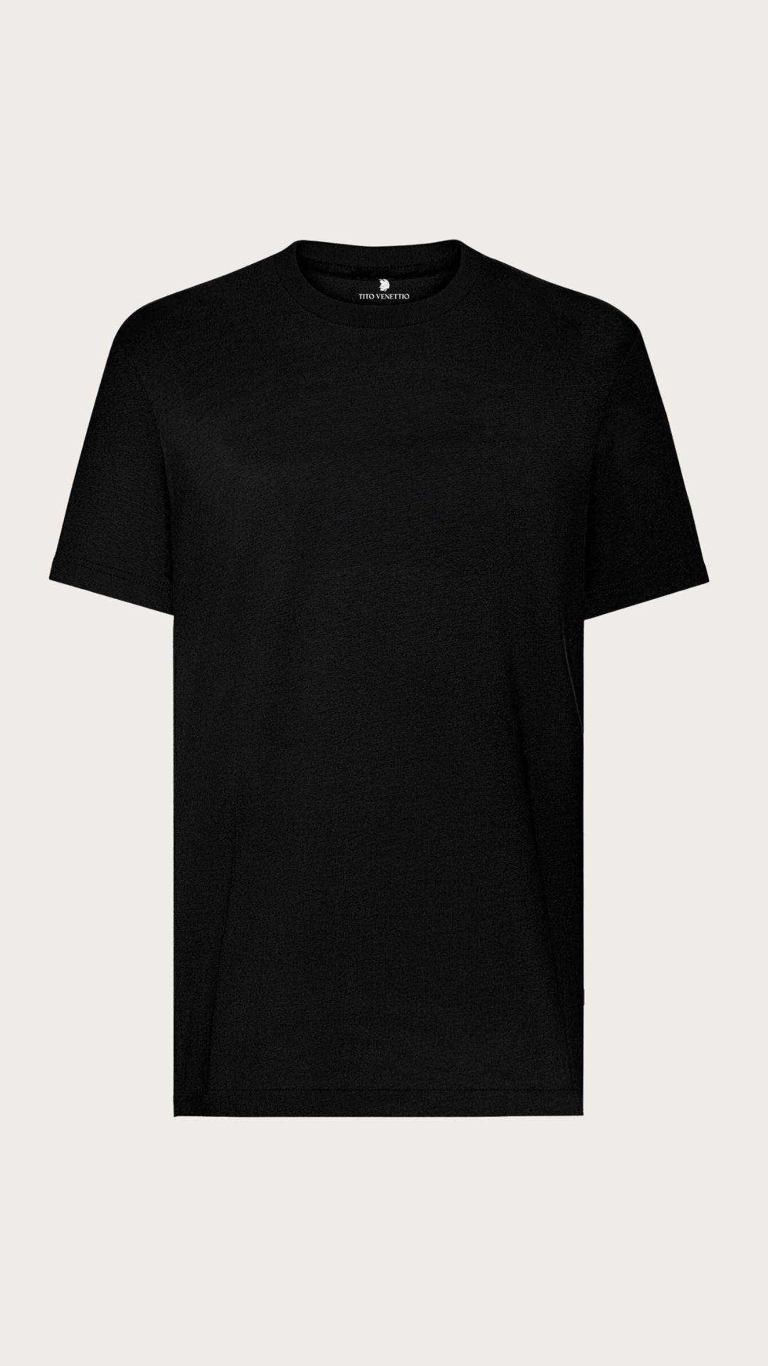 T-Shirt Semplice Nera